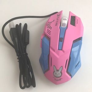 Pink and Blue Mouse.